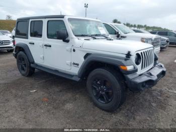  Salvage Jeep Wrangler