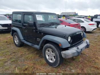  Salvage Jeep Wrangler