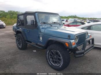  Salvage Jeep Wrangler