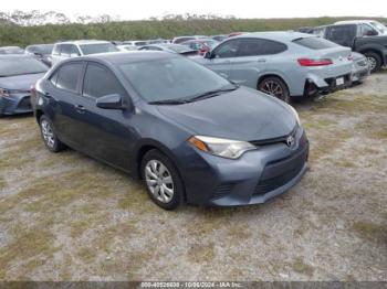  Salvage Toyota Corolla