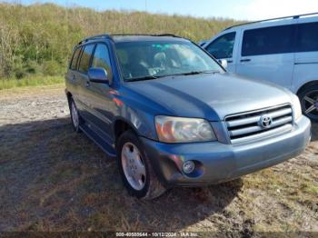  Salvage Toyota Highlander