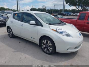  Salvage Nissan LEAF