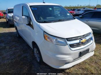  Salvage Chevrolet City Express