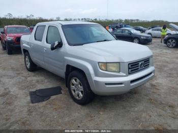  Salvage Honda Ridgeline