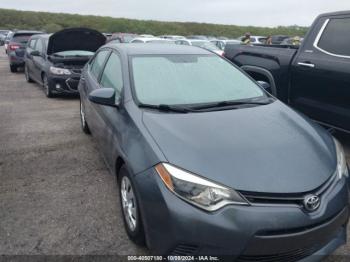  Salvage Toyota Corolla