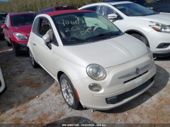  Salvage FIAT 500c