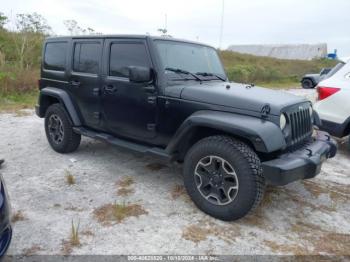  Salvage Jeep Wrangler