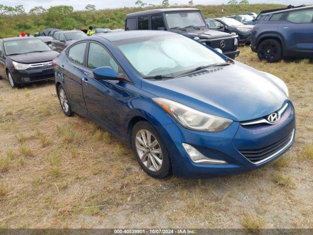  Salvage Hyundai ELANTRA