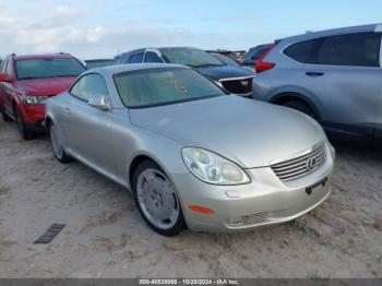  Salvage Lexus Sc