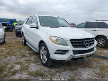  Salvage Mercedes-Benz M-Class