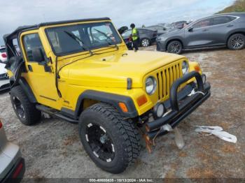  Salvage Jeep Wrangler