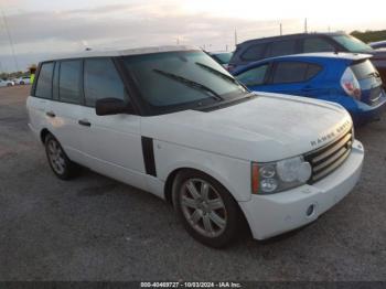  Salvage Land Rover Range Rover