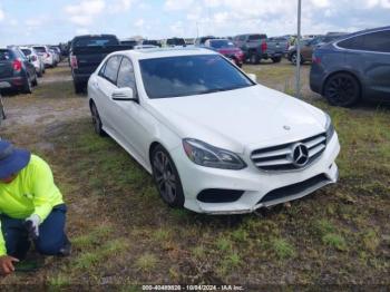  Salvage Mercedes-Benz E-Class