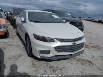  Salvage Chevrolet Malibu