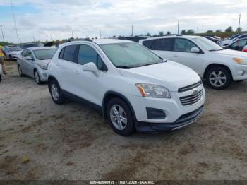  Salvage Chevrolet Trax