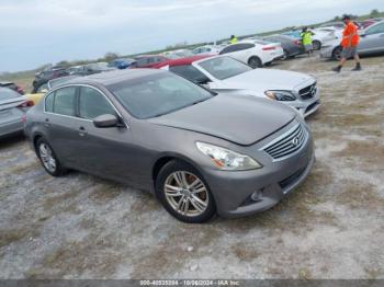  Salvage INFINITI G37x