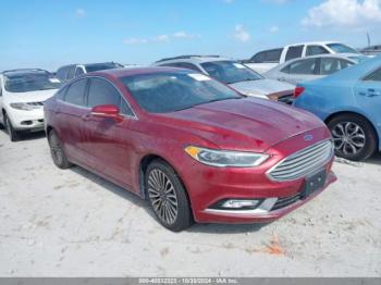  Salvage Ford Fusion