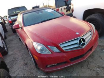  Salvage Mercedes-Benz E-Class