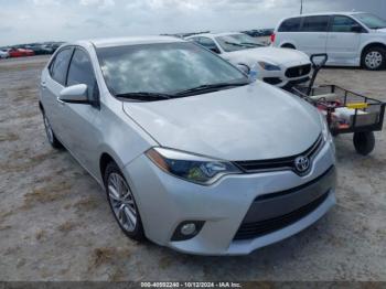  Salvage Toyota Corolla