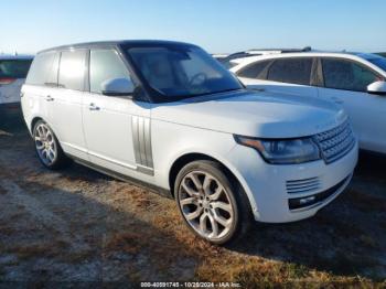  Salvage Land Rover Range Rover