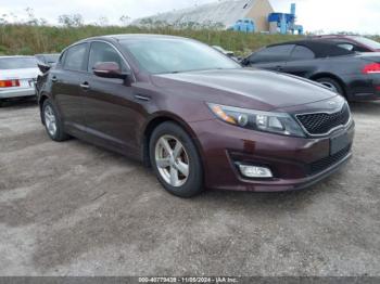  Salvage Kia Optima