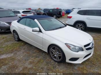  Salvage Mercedes-Benz E-Class