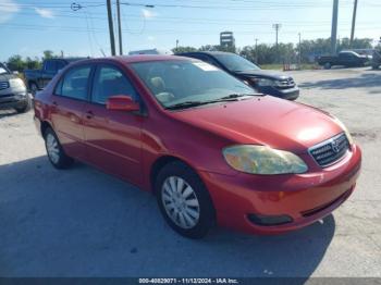  Salvage Toyota Corolla