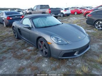  Salvage Porsche 718 Boxster