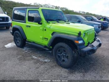  Salvage Jeep Wrangler