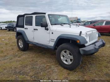  Salvage Jeep Wrangler