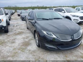  Salvage Lincoln MKZ