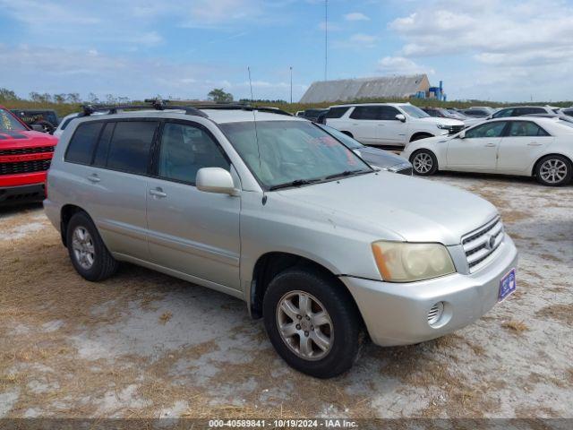  Salvage Toyota Highlander