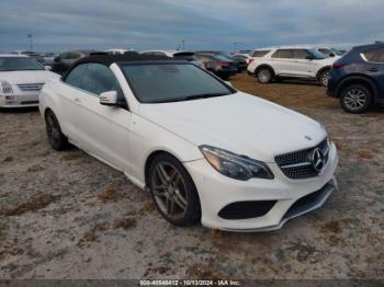  Salvage Mercedes-Benz E-Class