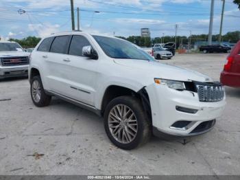  Salvage Jeep Grand Cherokee