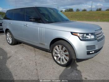  Salvage Land Rover Range Rover