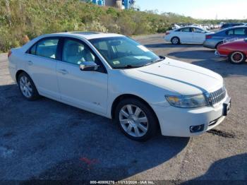  Salvage Lincoln MKZ