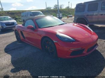  Salvage Porsche 718 Boxster