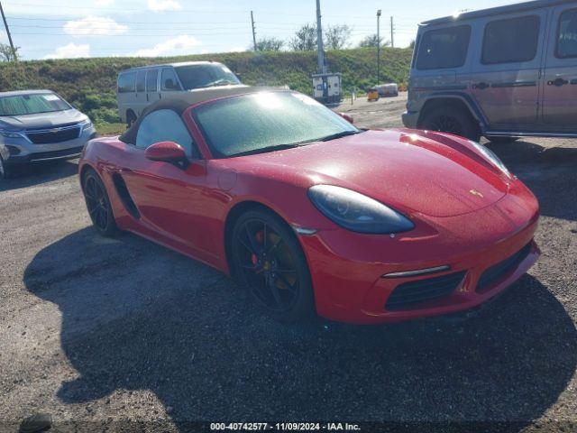  Salvage Porsche 718 Boxster