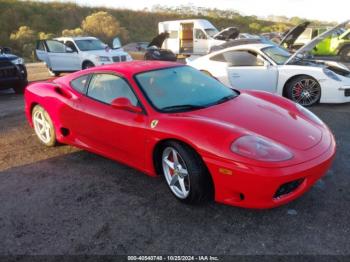  Salvage Ferrari 360