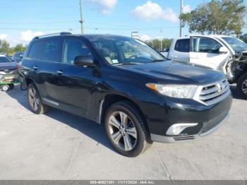  Salvage Toyota Highlander