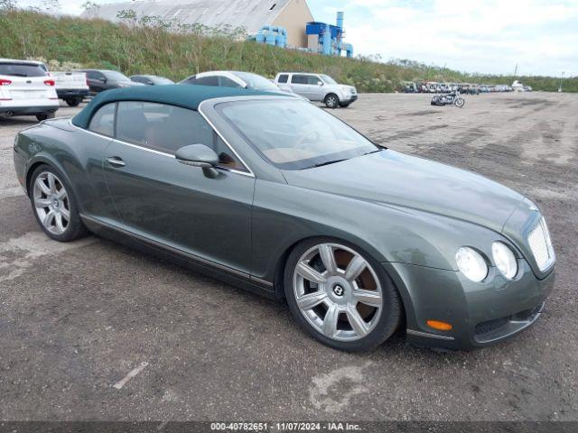  Salvage Bentley Continental Gtc