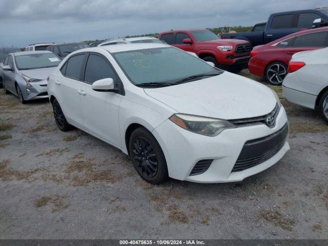  Salvage Toyota Corolla