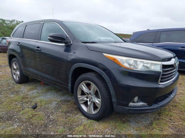  Salvage Toyota Highlander