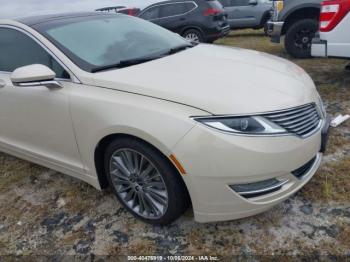  Salvage Lincoln MKZ Hybrid