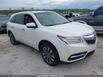  Salvage Acura MDX