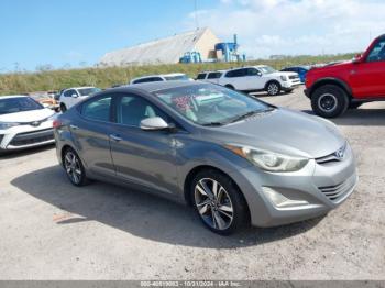  Salvage Hyundai ELANTRA