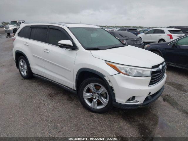  Salvage Toyota Highlander