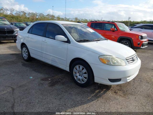  Salvage Toyota Corolla