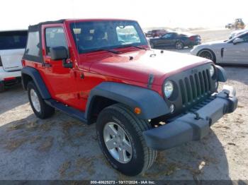  Salvage Jeep Wrangler