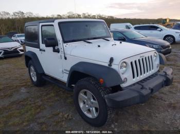  Salvage Jeep Wrangler